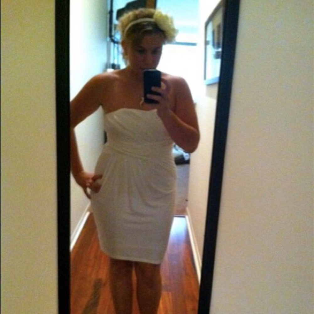 Strapless dress